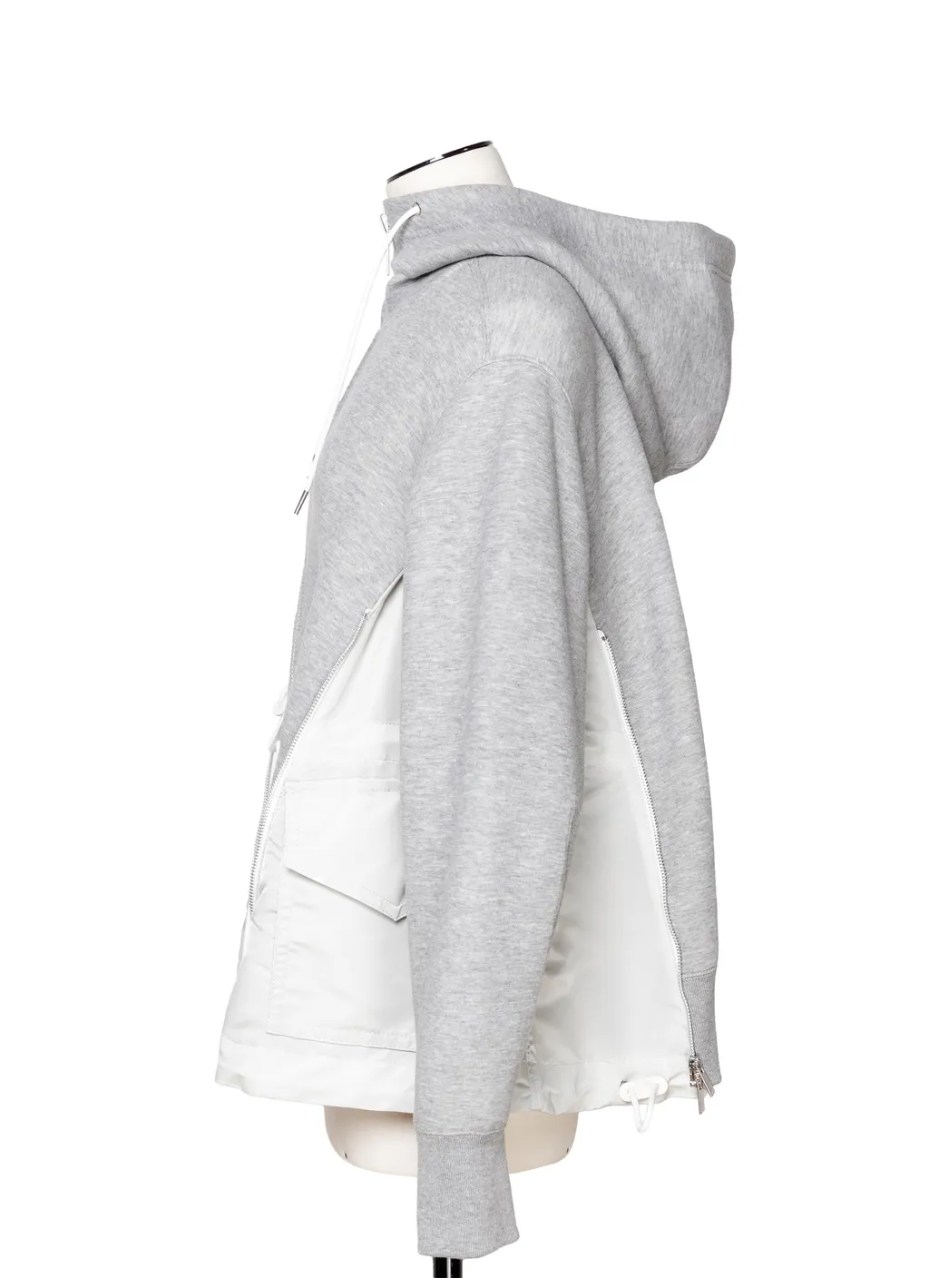 Sponge Sweat X Nylon Twill Hoodie