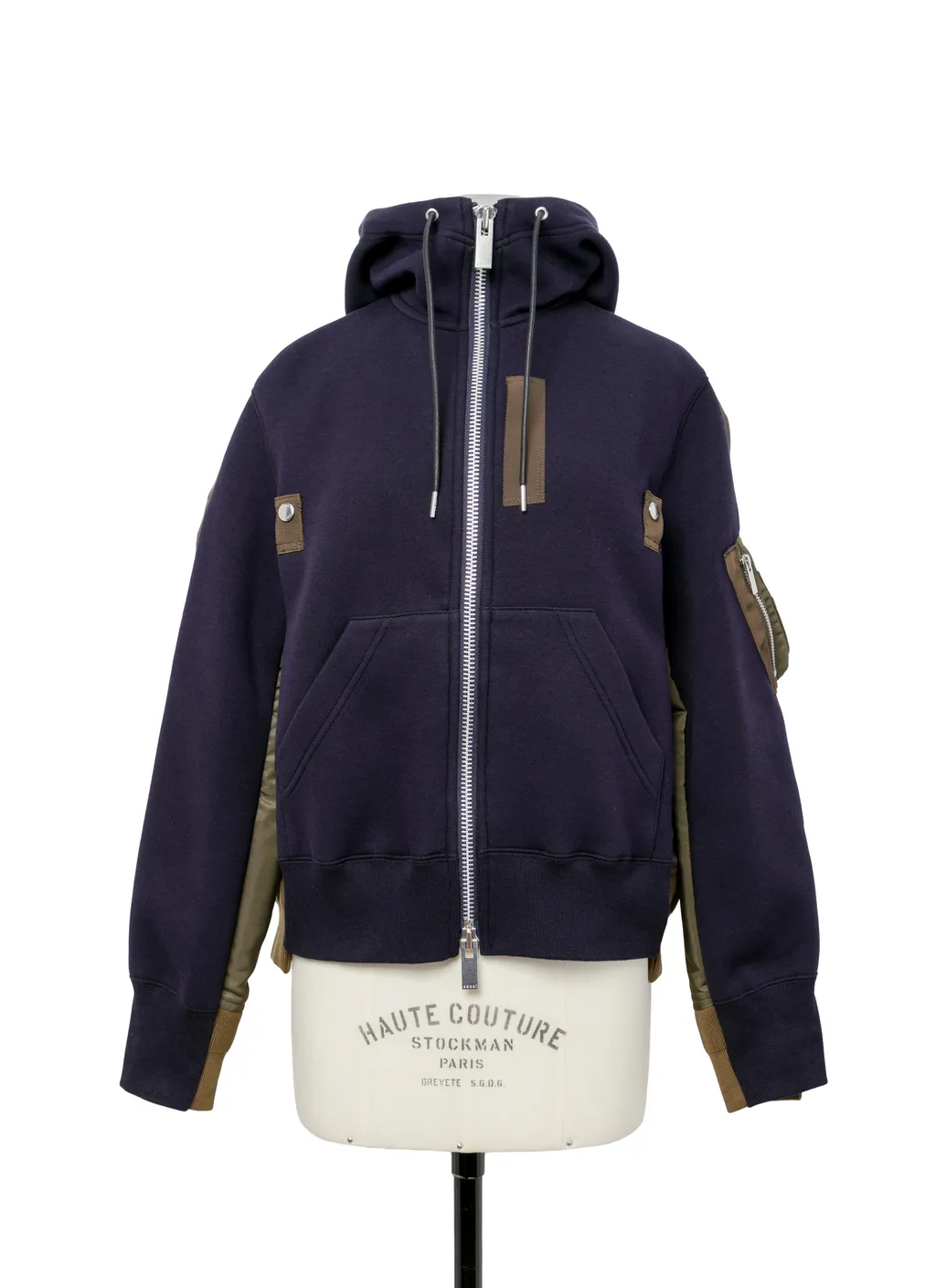 Sponge X Nylon Twill Hoodie