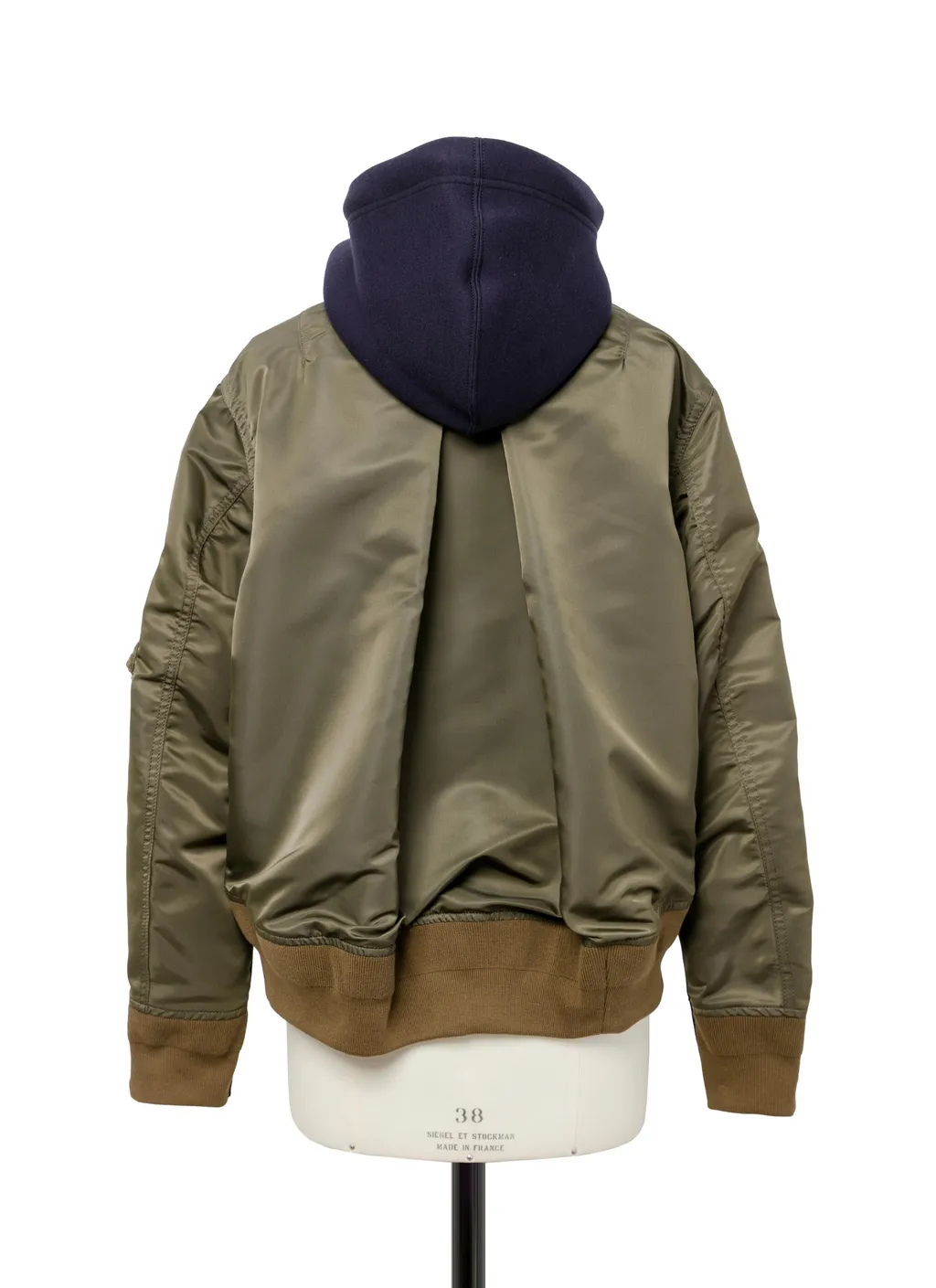 Sponge X Nylon Twill Hoodie