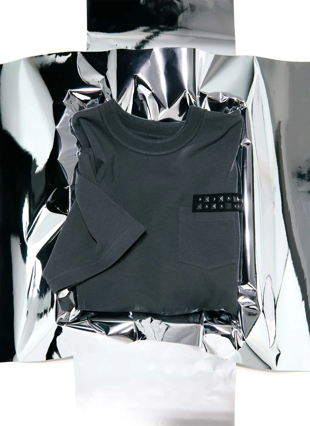 Studded Cotton Jersey T-Shirt