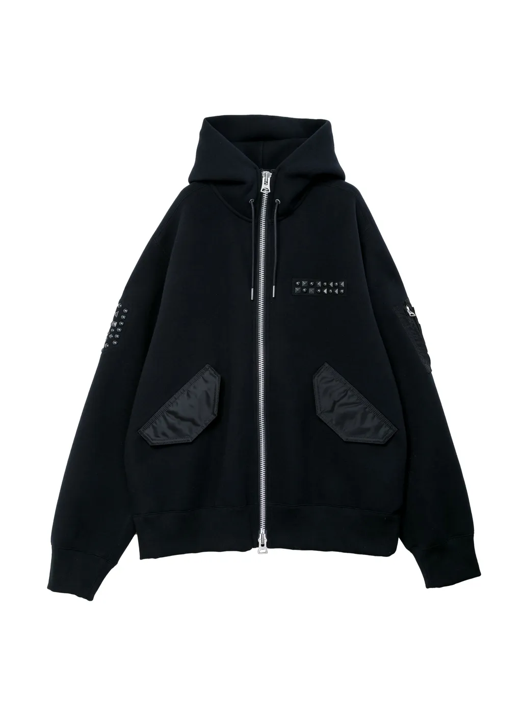 Studded Sponge Sweat Hoodie