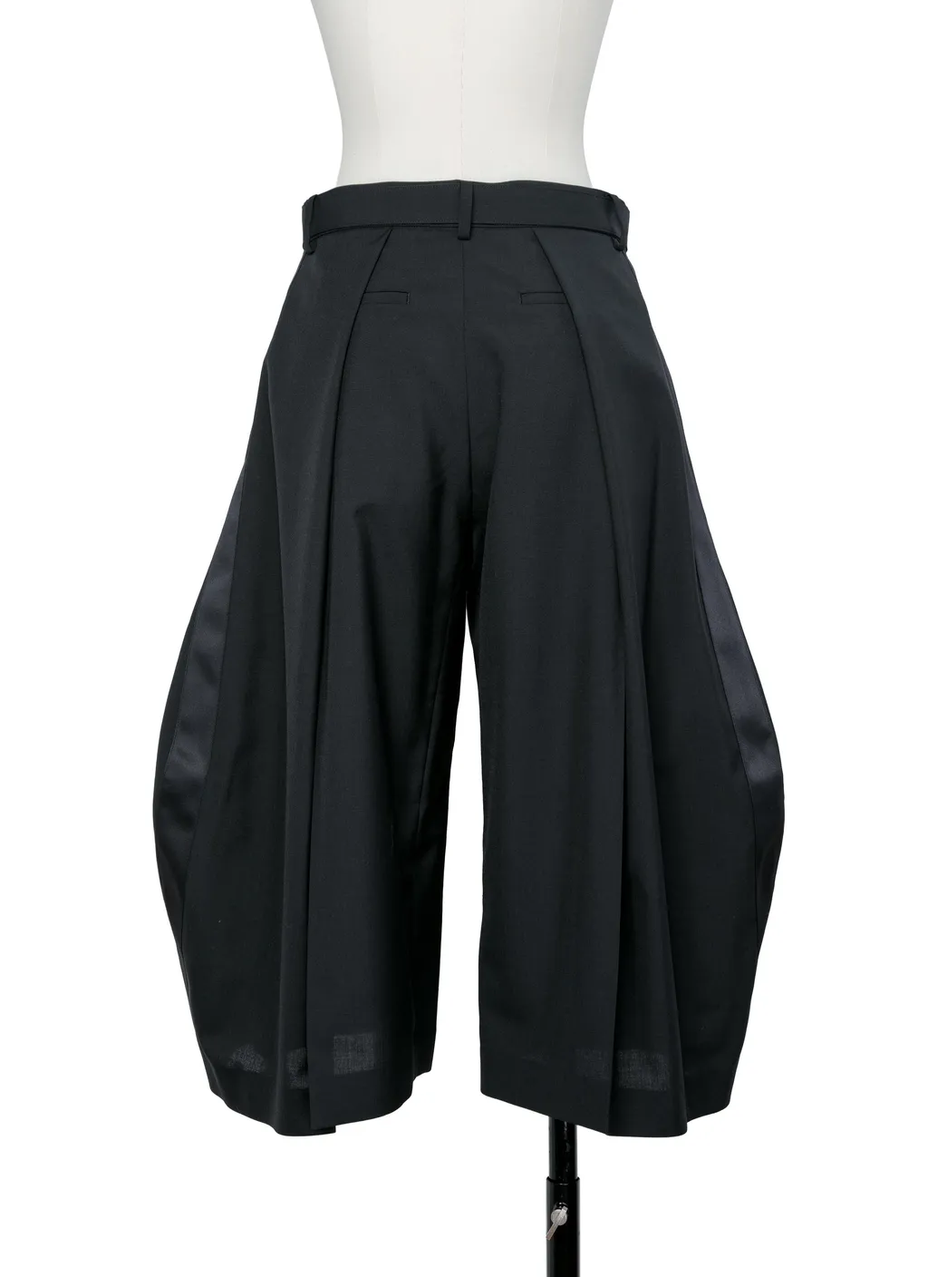 Sacai Wide-Leg Cropped Trousers