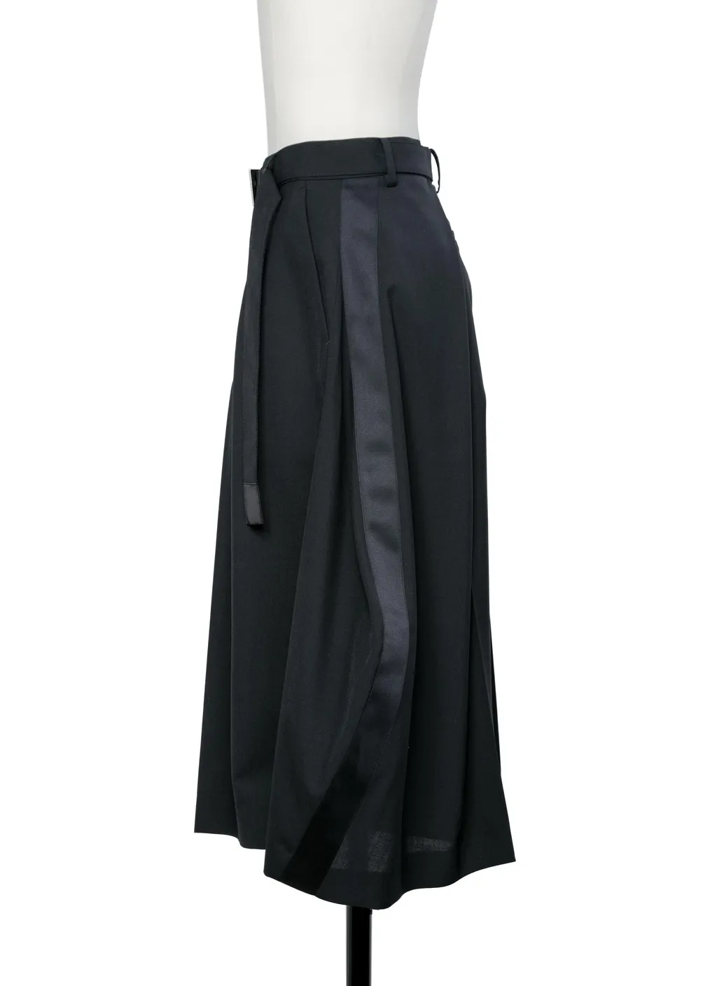 Sacai Wide-Leg Cropped Trousers