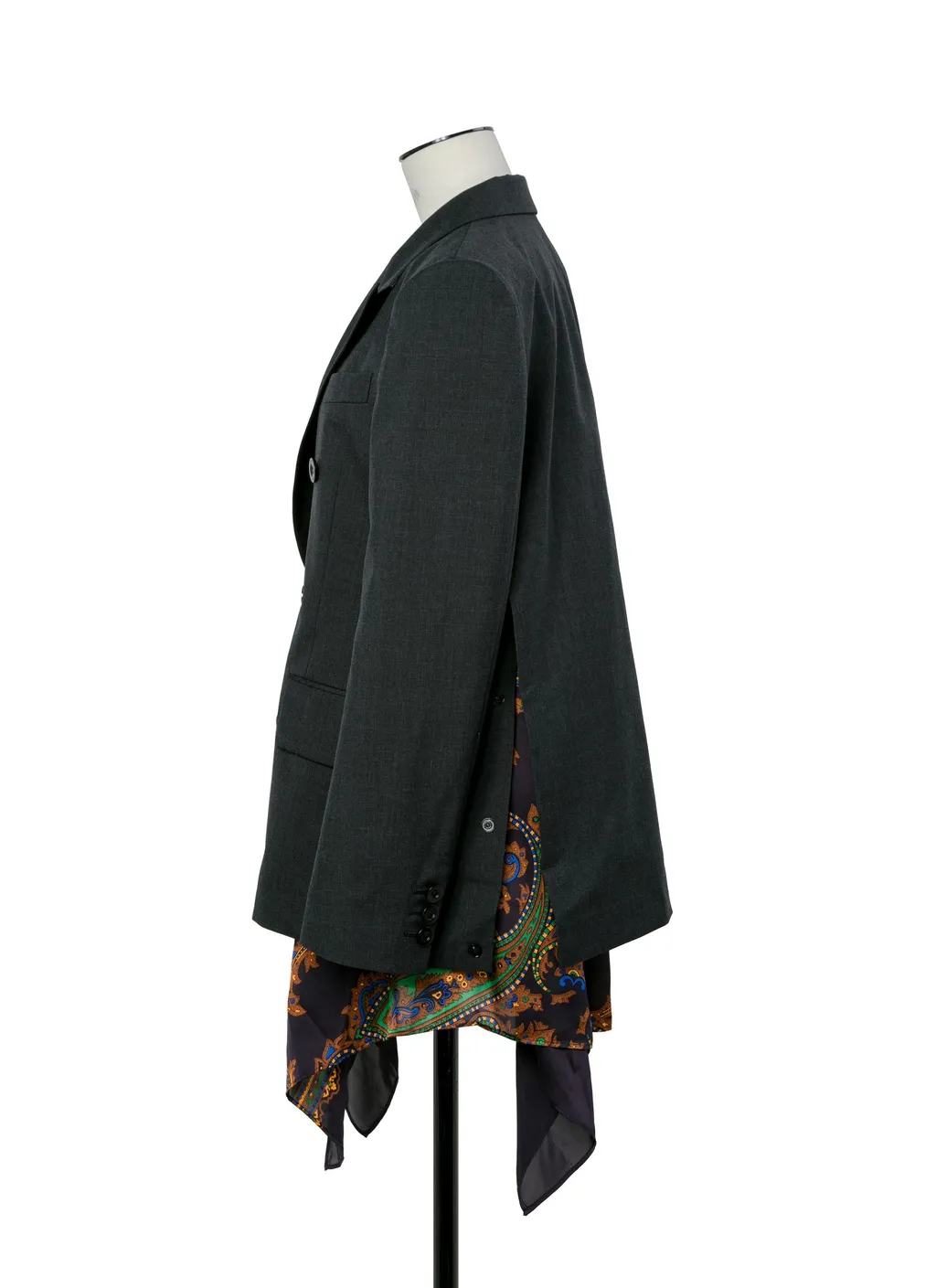 Suiting X Paisley Print Jacket