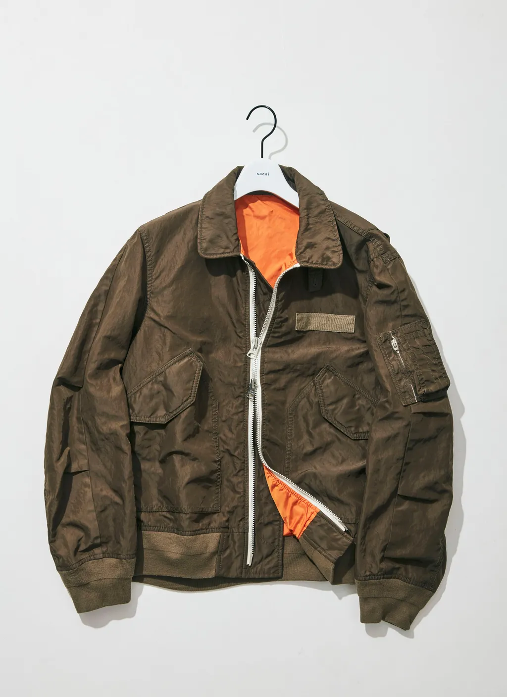 Treated Nylon Twill Blouson