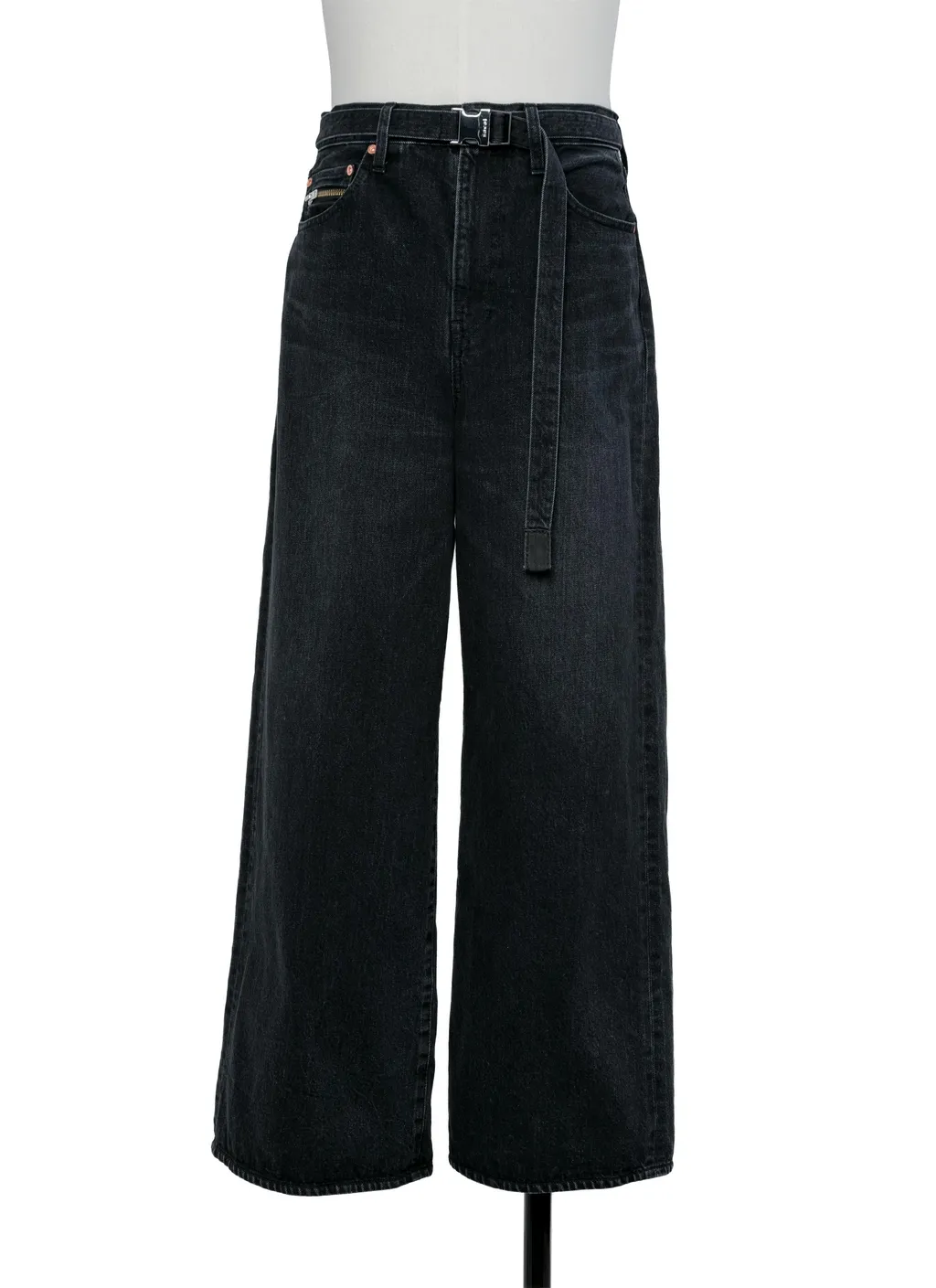 Wide Denim Pants
