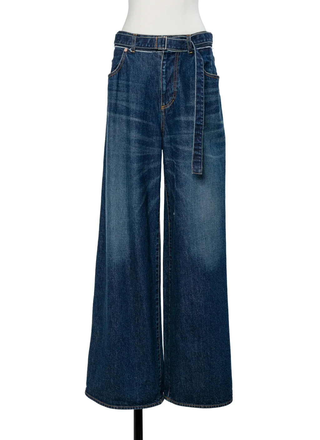 Wide Denim Pants