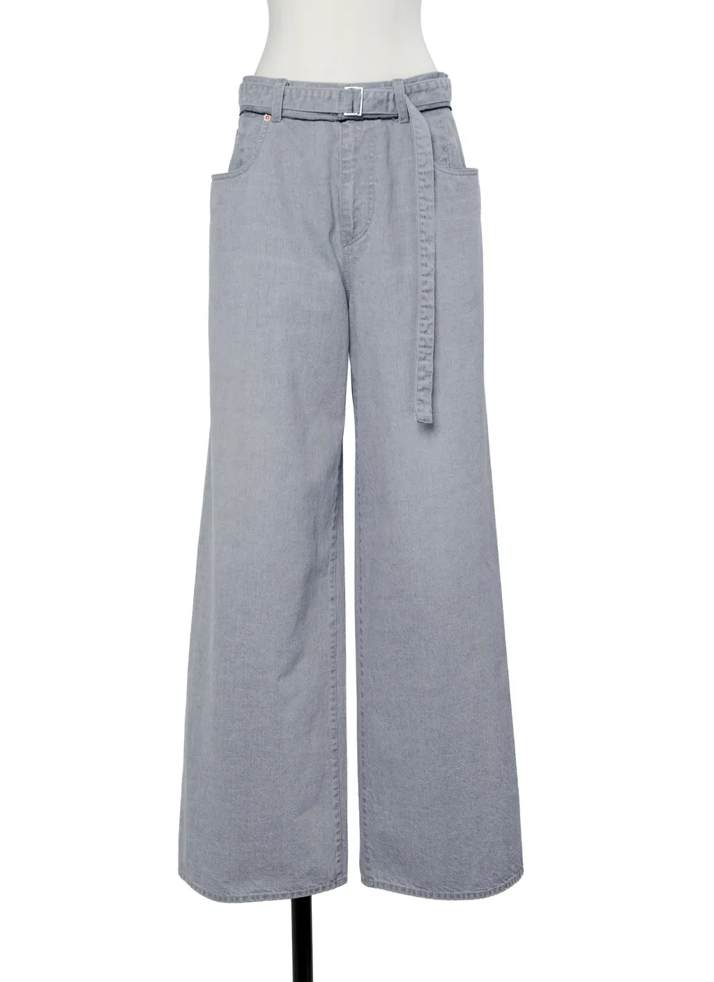 Wide Denim Pants