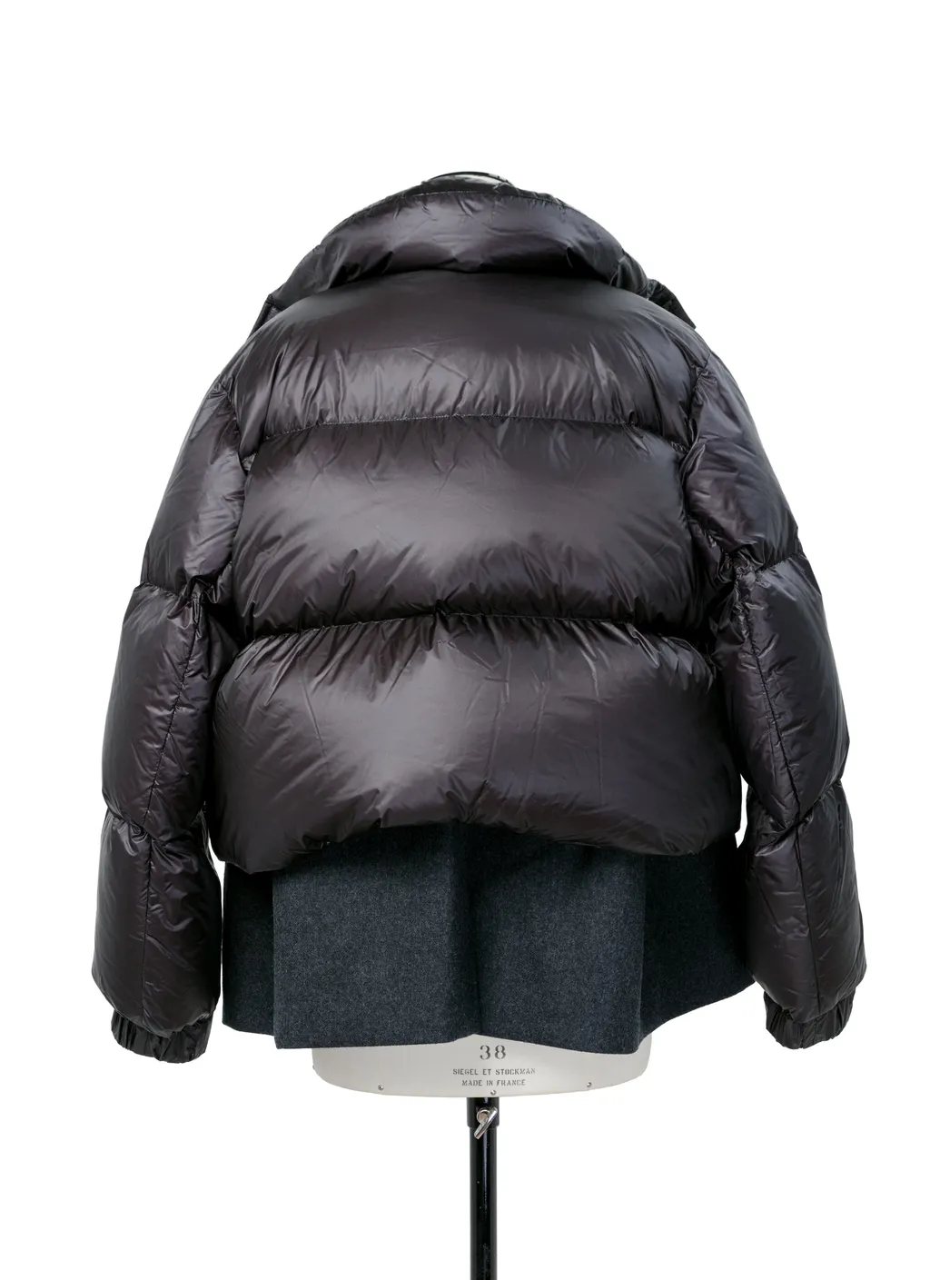 Wool Melton X Puffer Blouson