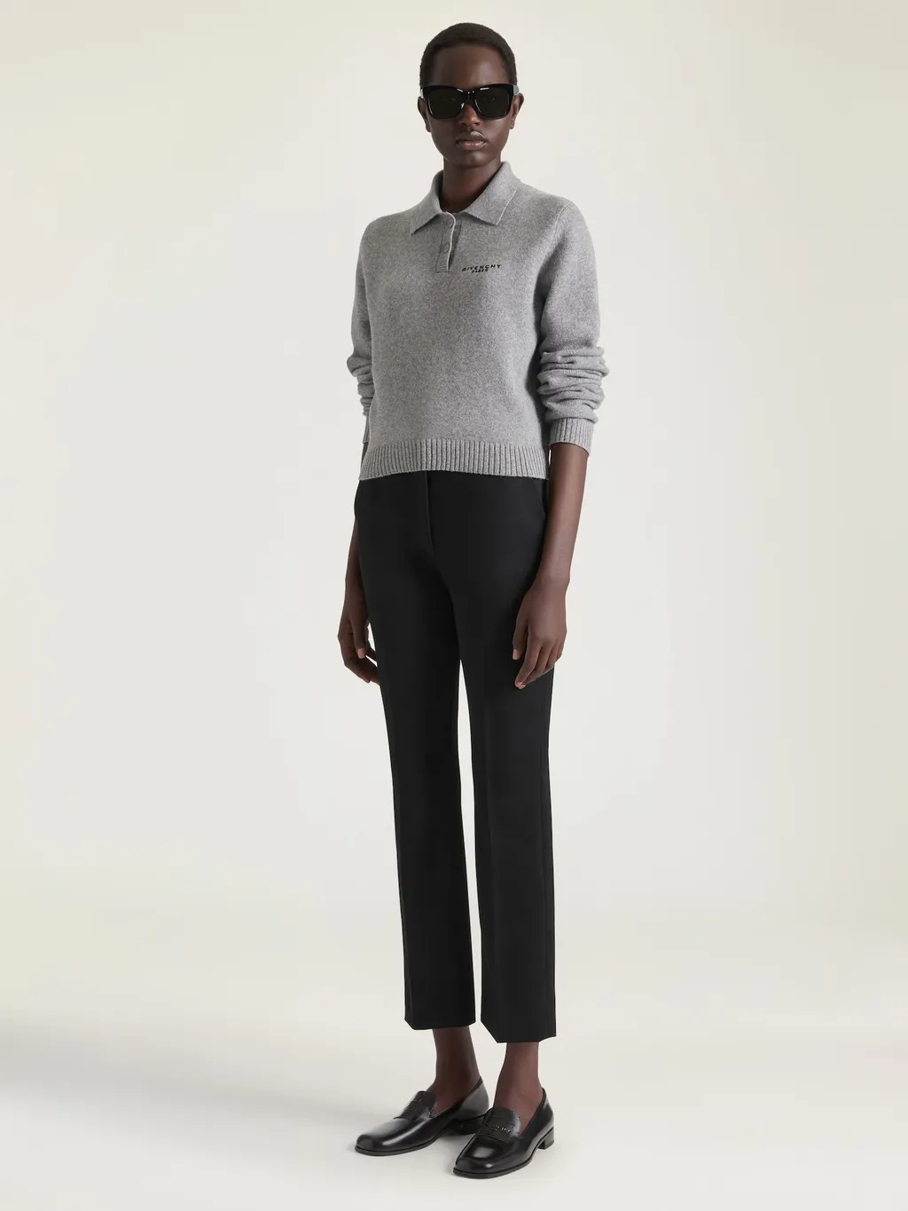 Polo In Wool And Cashmere