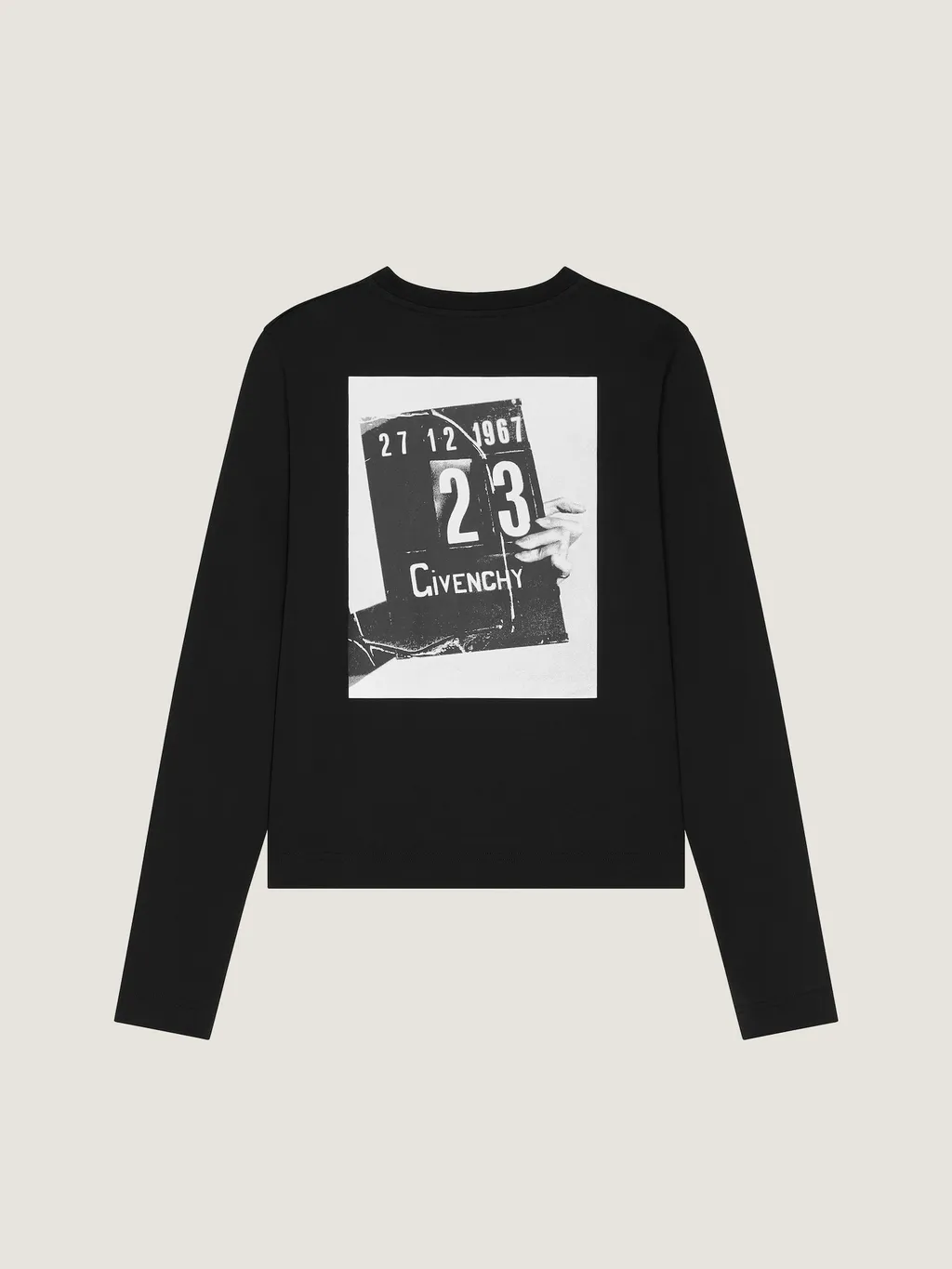 T-Shirt In Cotton With Givenchy Clapperboard Print