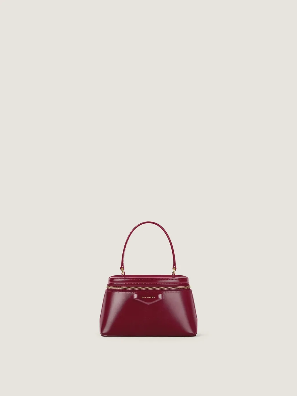 Antigona Vanity Bag In Box Leather With Chain