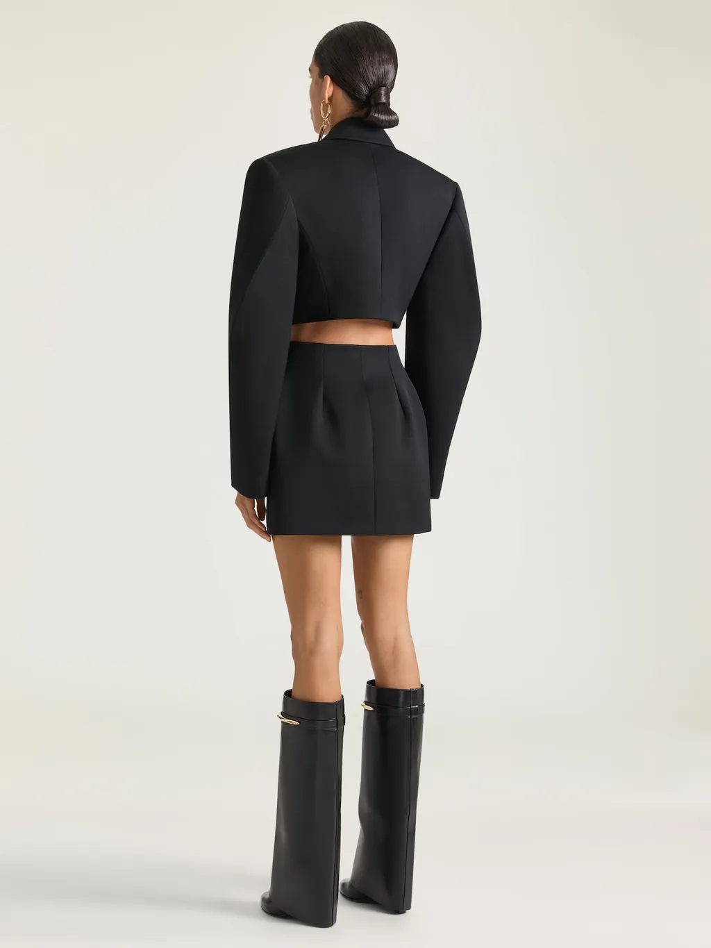 Mini Skirt In Wool