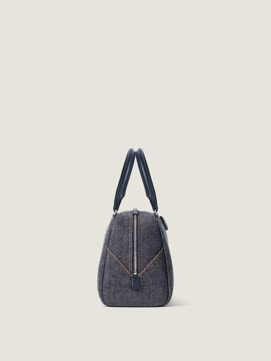 Medium Antigona East-West Soft Bag In Denim