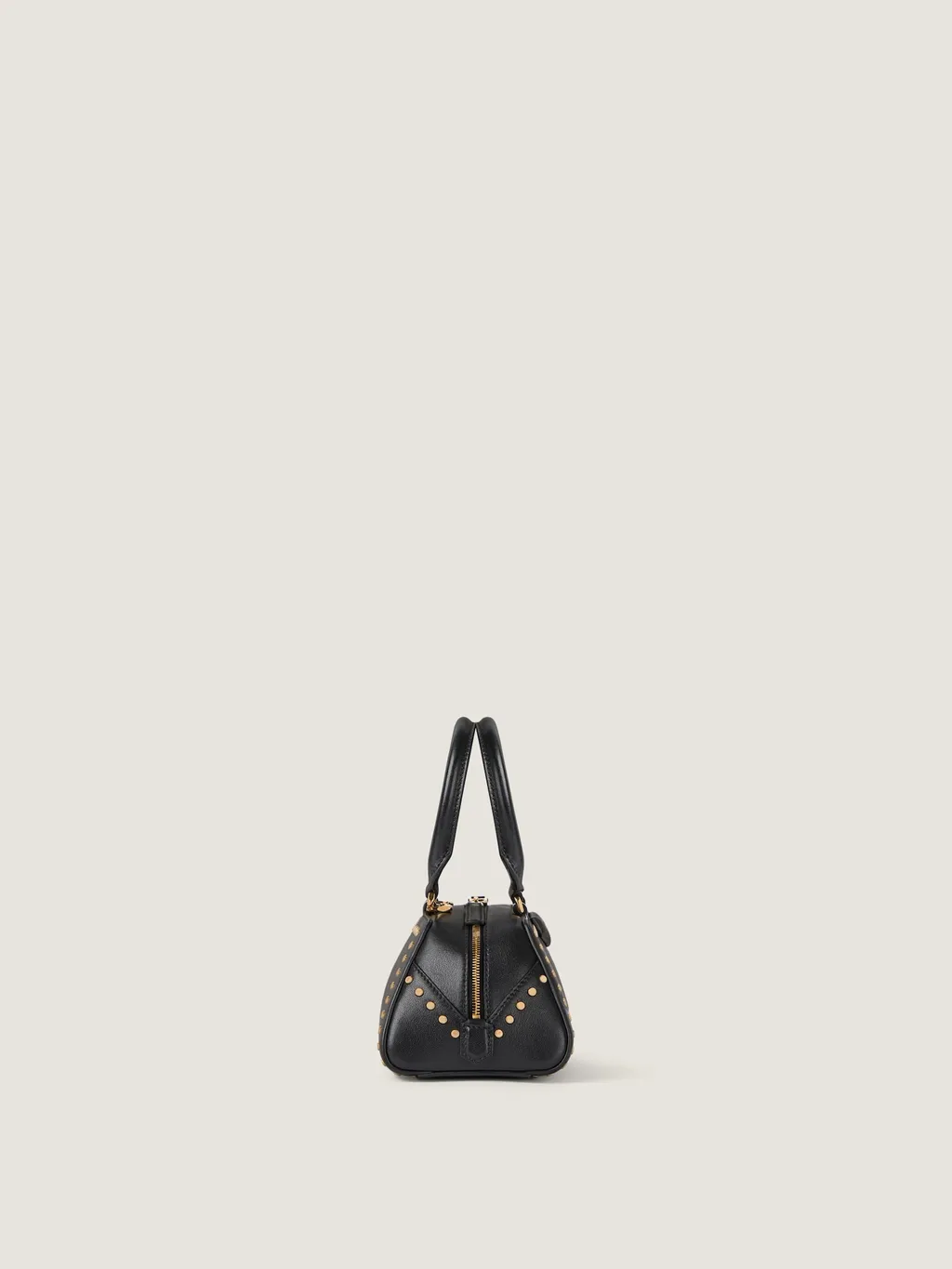 Mini Antigona East-West Bag In Box Leather With Studs Detail