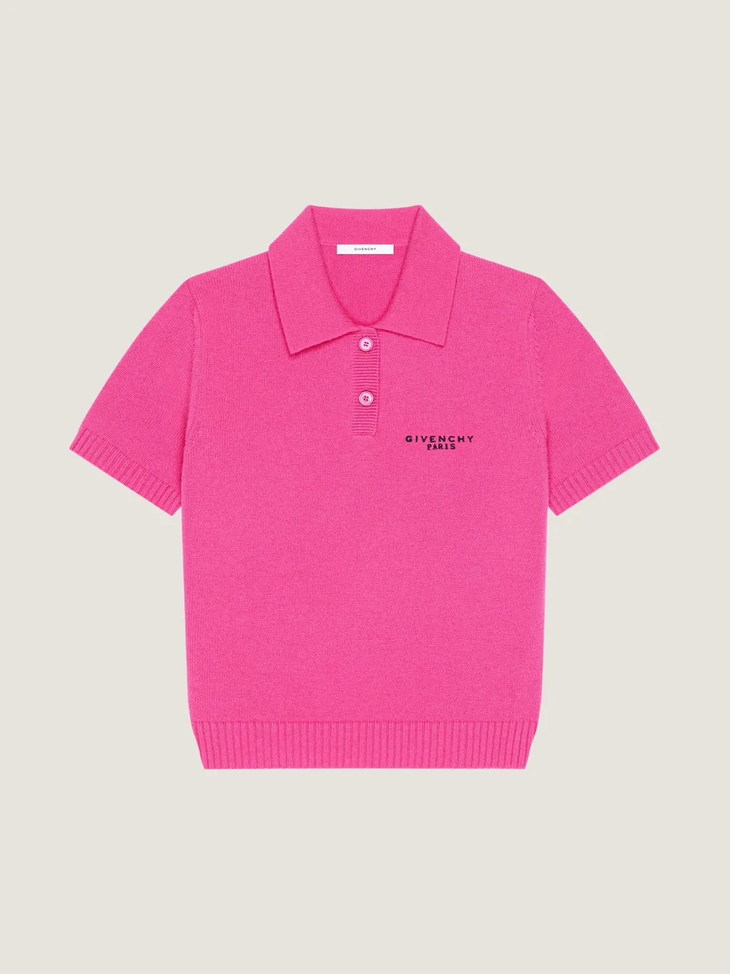 Polo In Wool And Cashmere