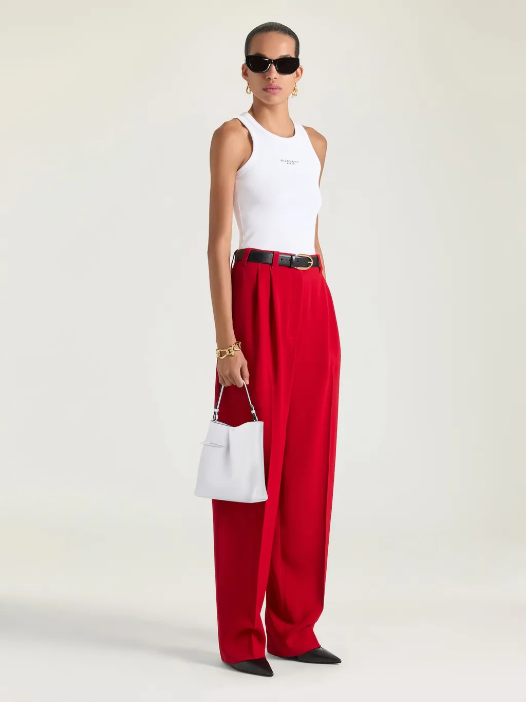 Pinch Me Pouch In Nappa Leather