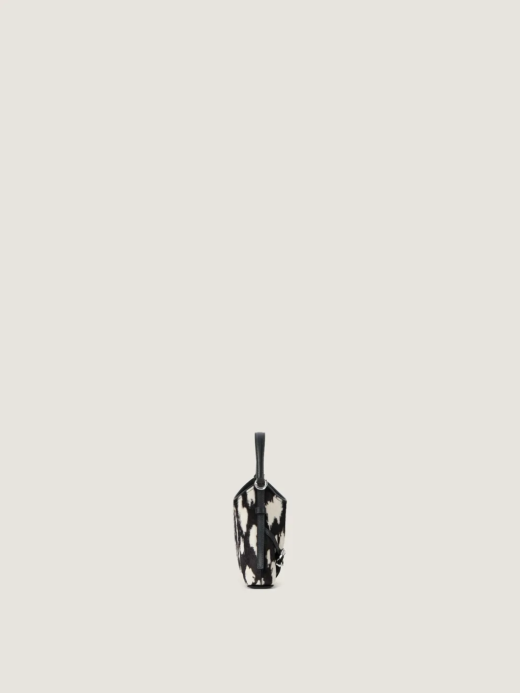 Nano Voyou Bag In Pony Effect Leather With Animal Print