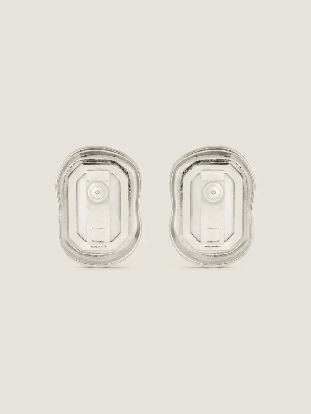 Sculptural Crystal Earrings In Metal And Crystals