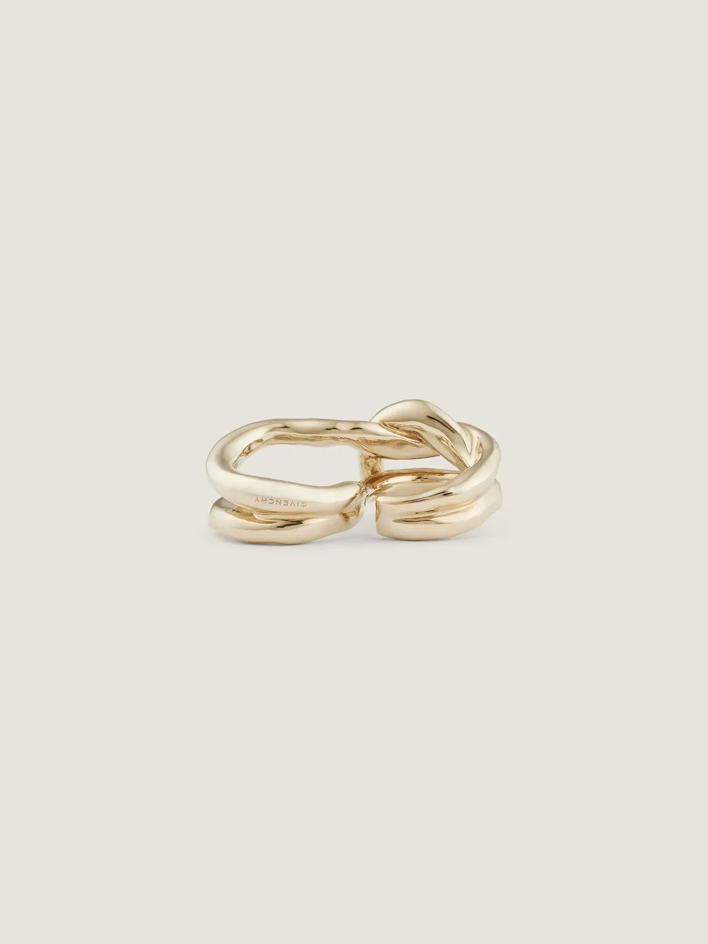 Chain Link Double Fingers In Metal