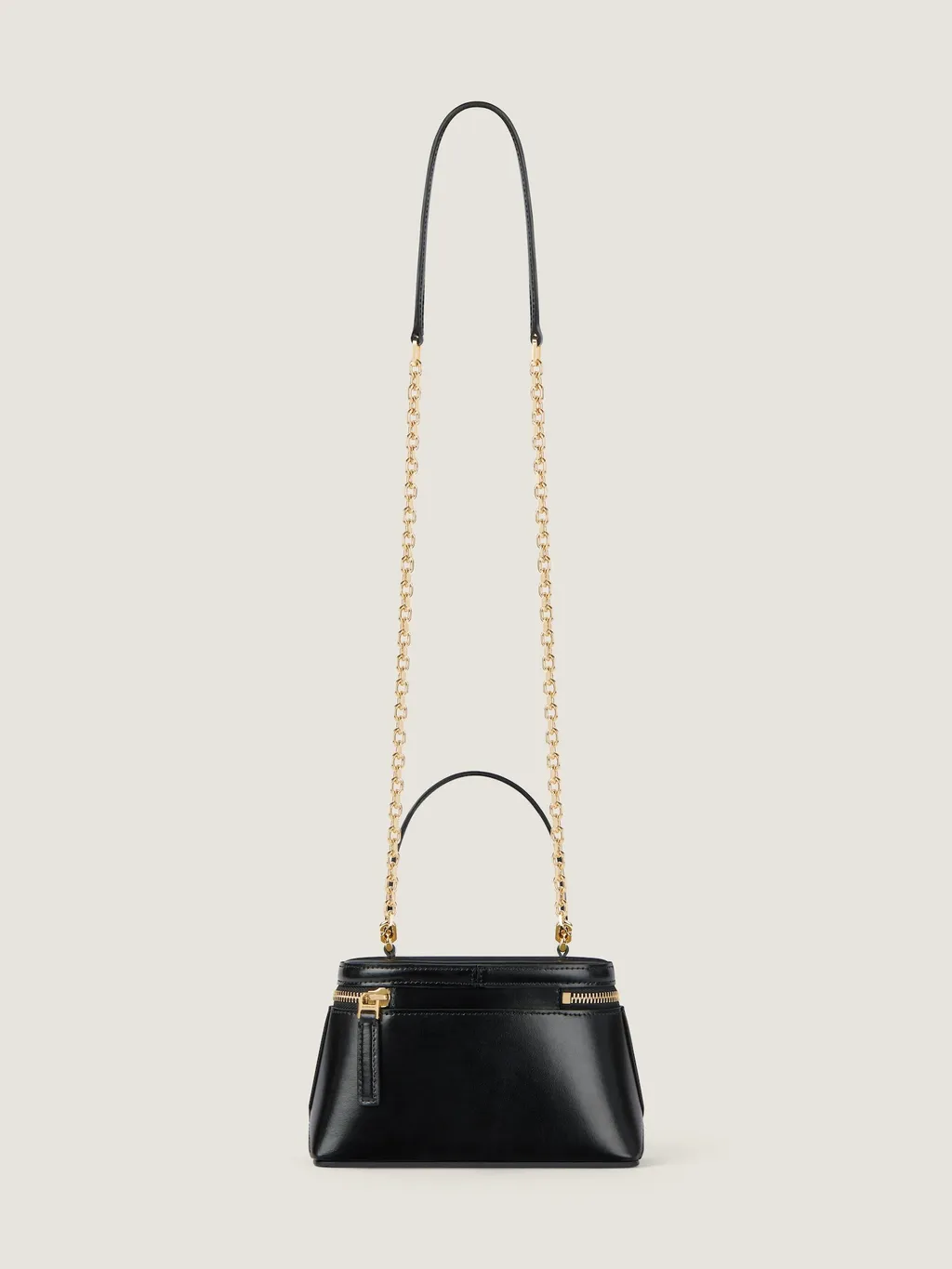 Antigona Vanity Bag In Box Leather With Chain