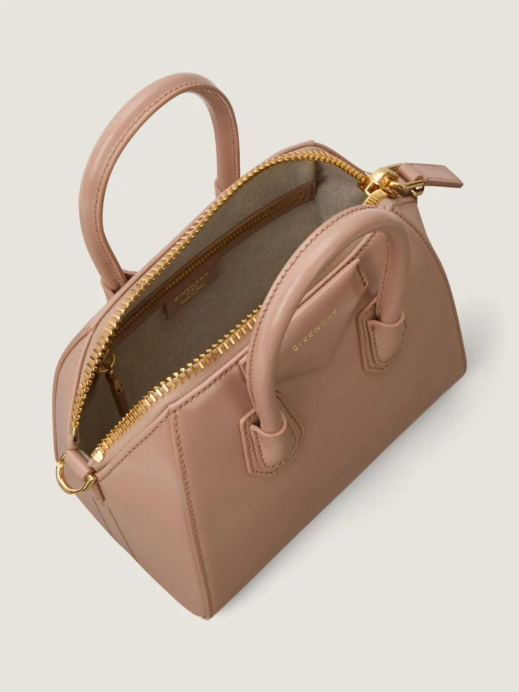 Mini Antigona Bag In Box Leather
