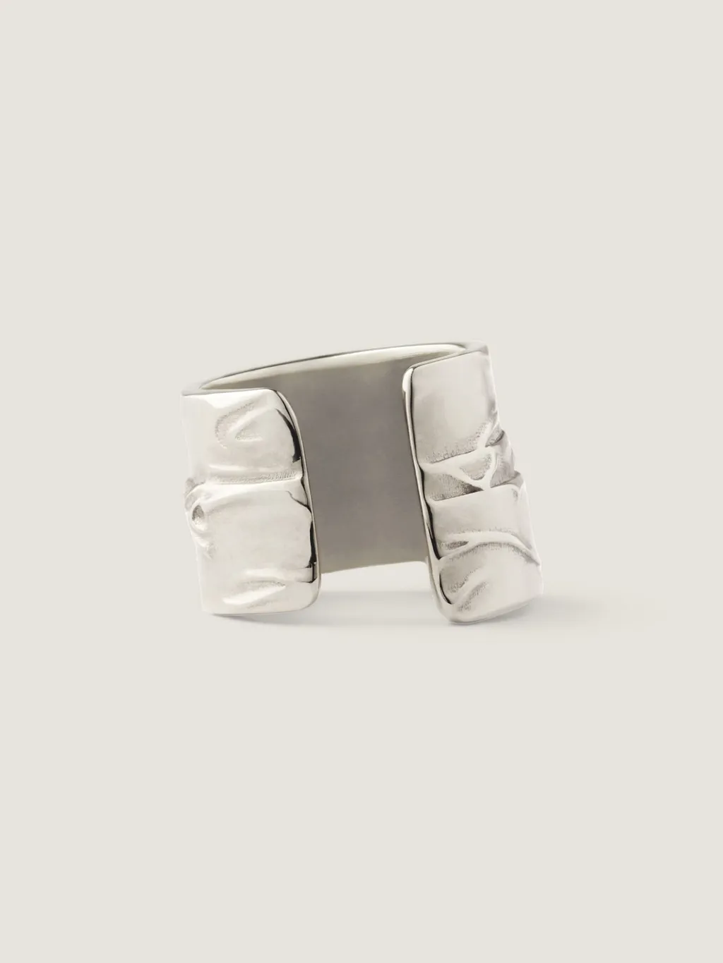 Givenchy Tape Earcuff In Metal And Enamel