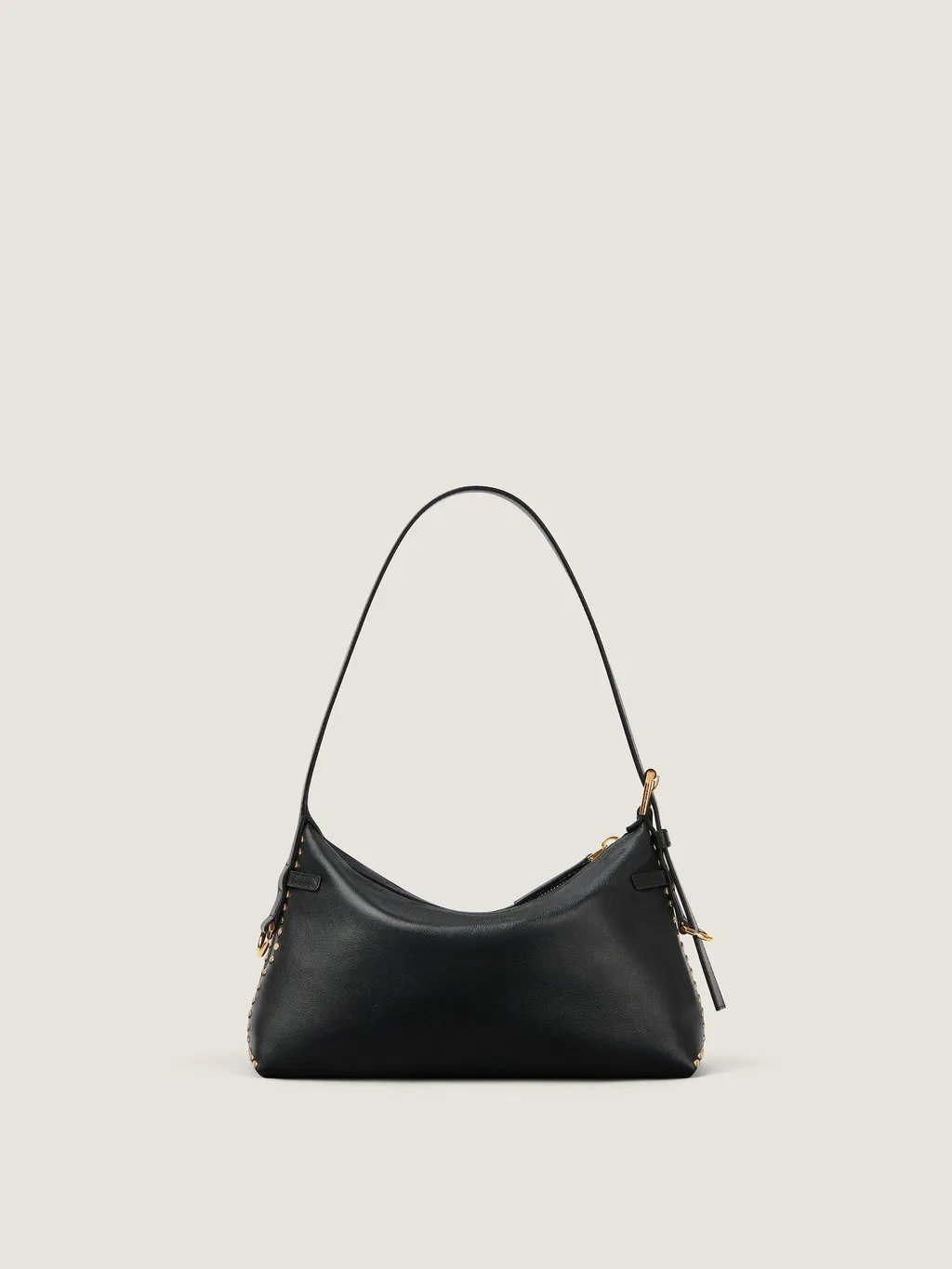 Mini Voyou Bag In Leather With Studs