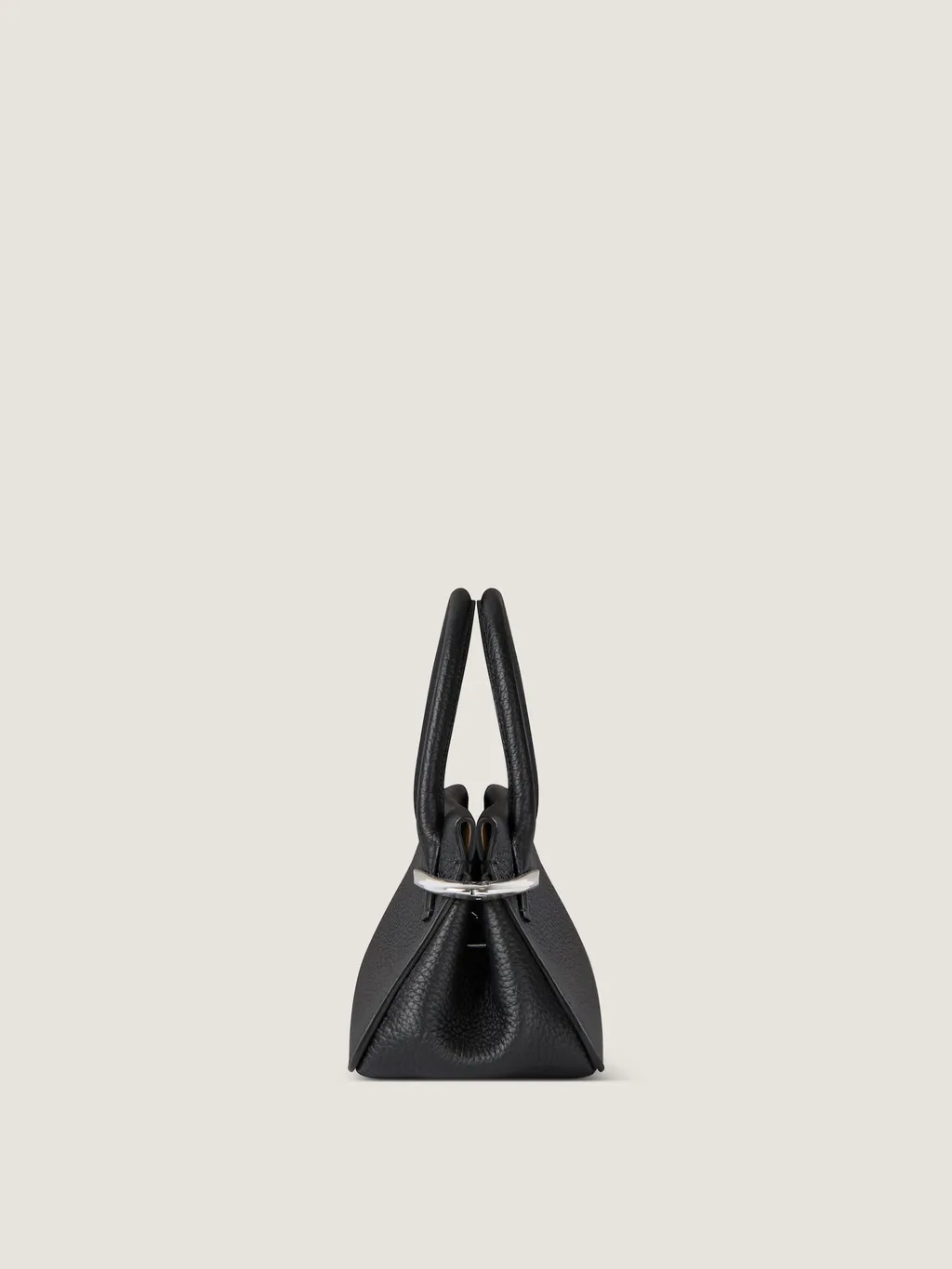 Medium Pinch Bag In Grained Leather