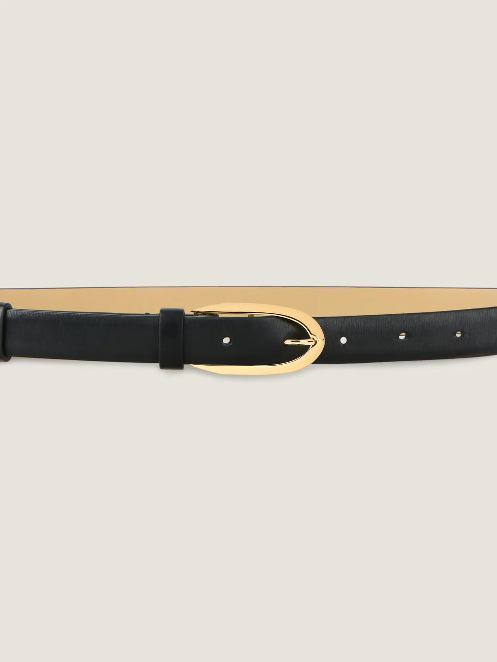 Pinch Belt In Leather
