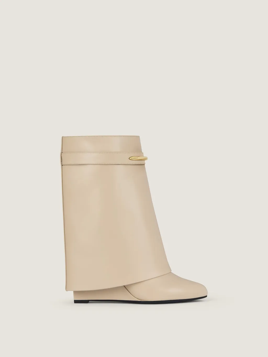 Shark Ankle Boots In Leather
