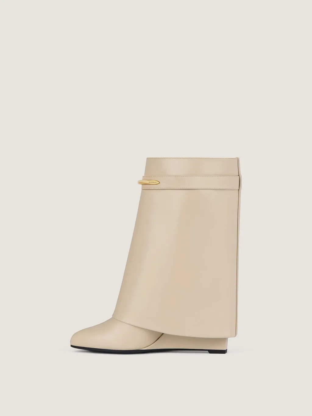 Shark Ankle Boots In Leather