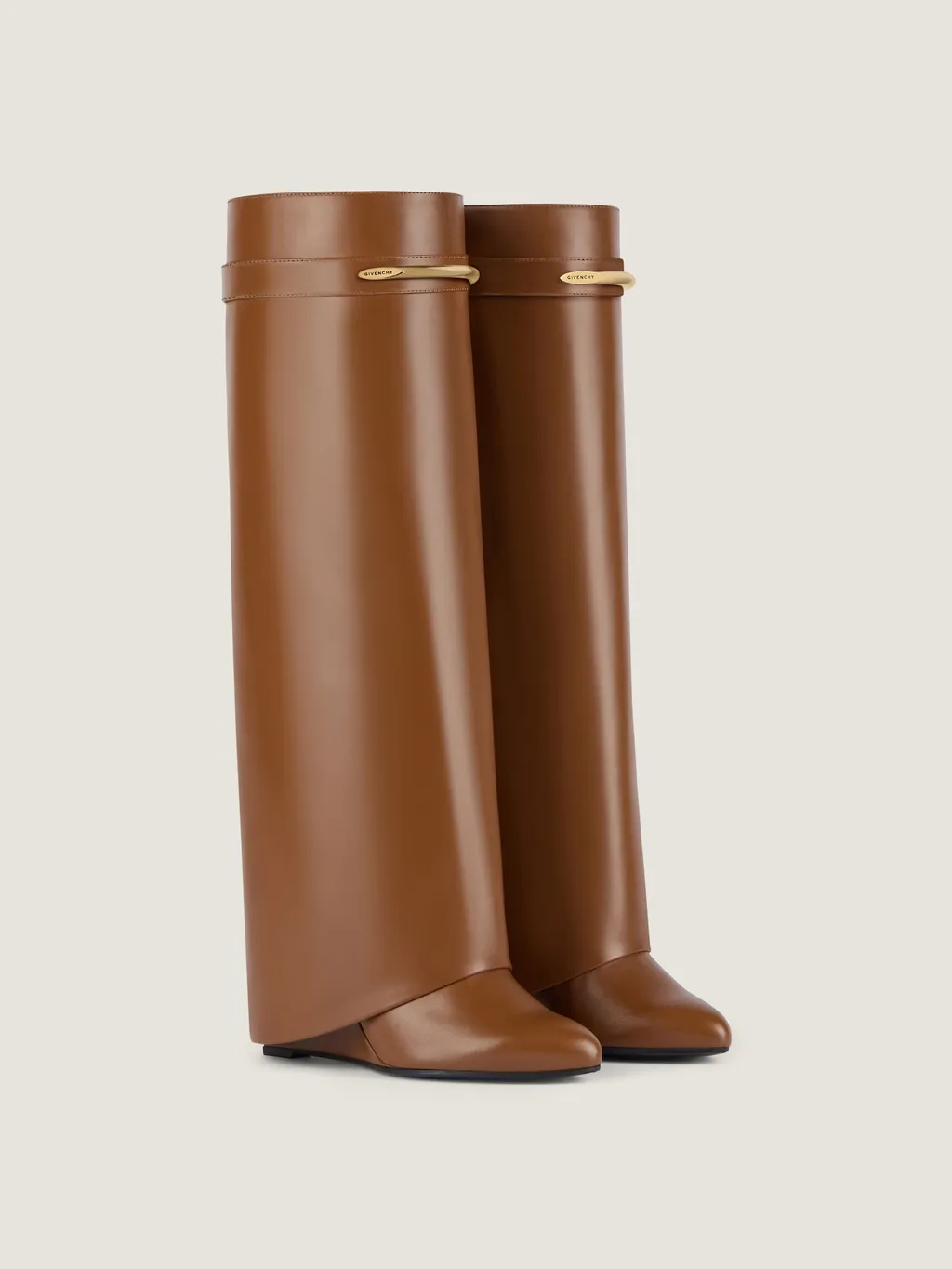 Shark Boots In Leather