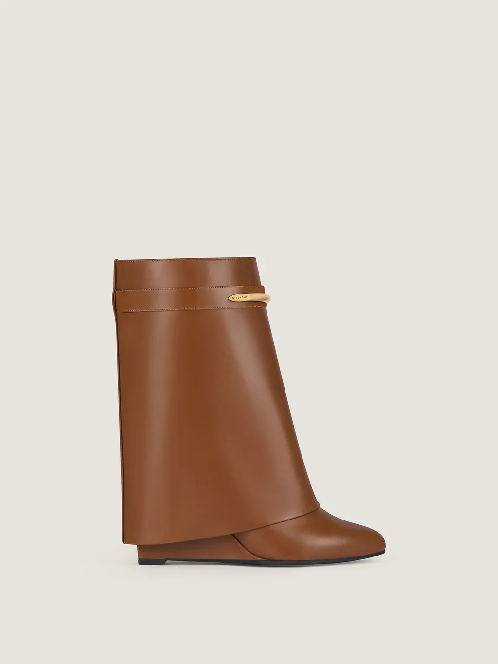Shark Ankle Boots In Leather
