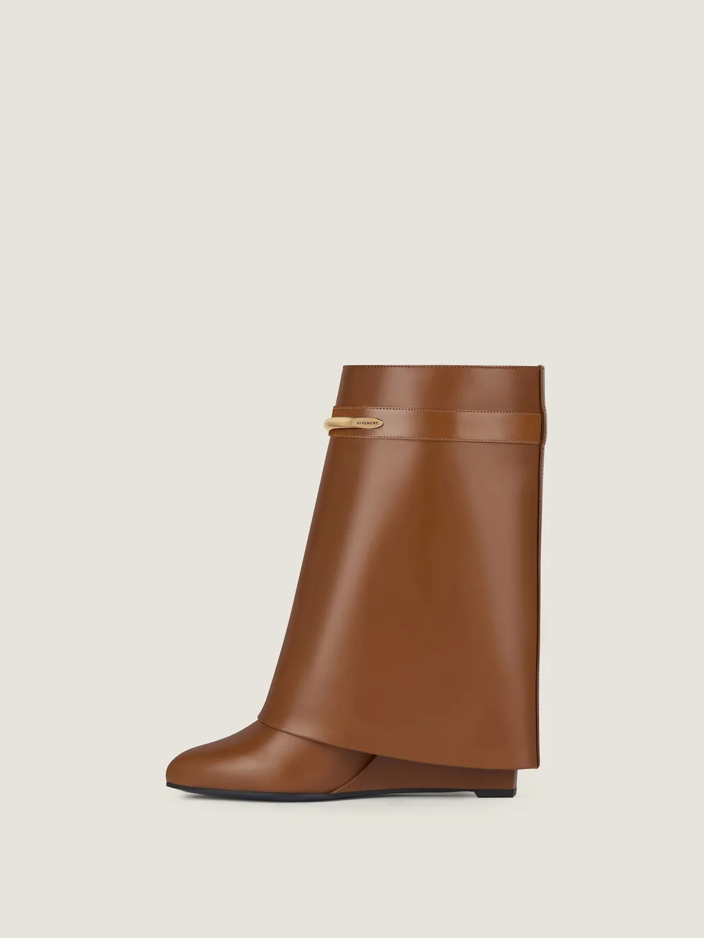 Shark Ankle Boots In Leather
