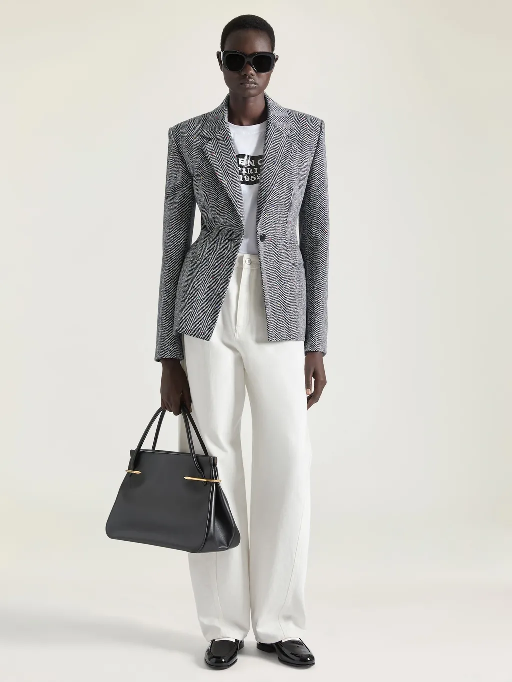 Large Pinch Bag In Leather