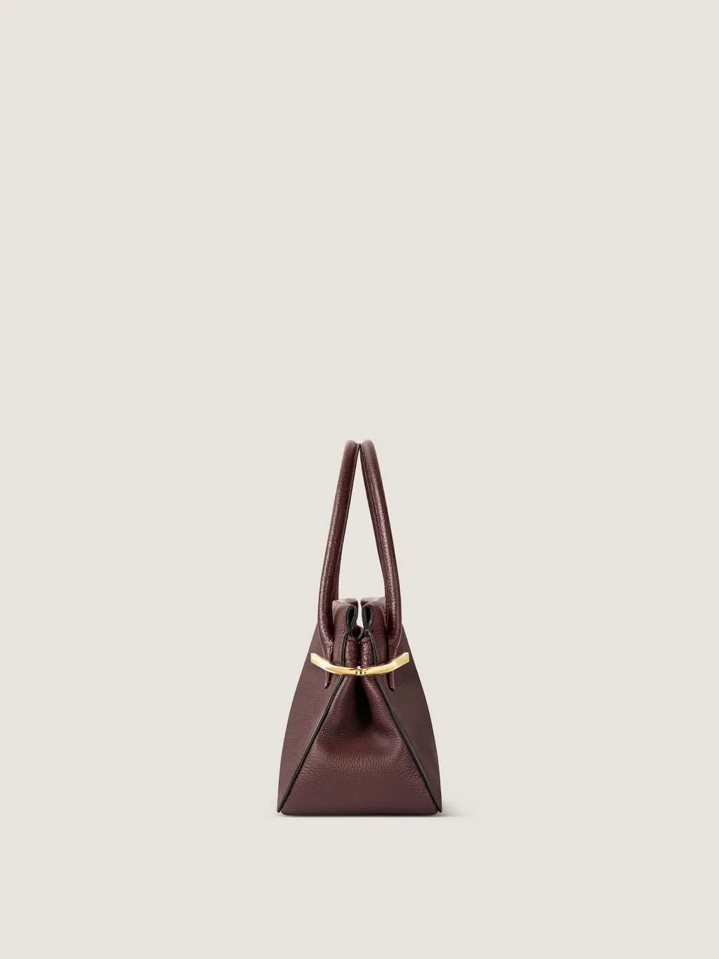 Medium Pinch Bag In Grained Leather