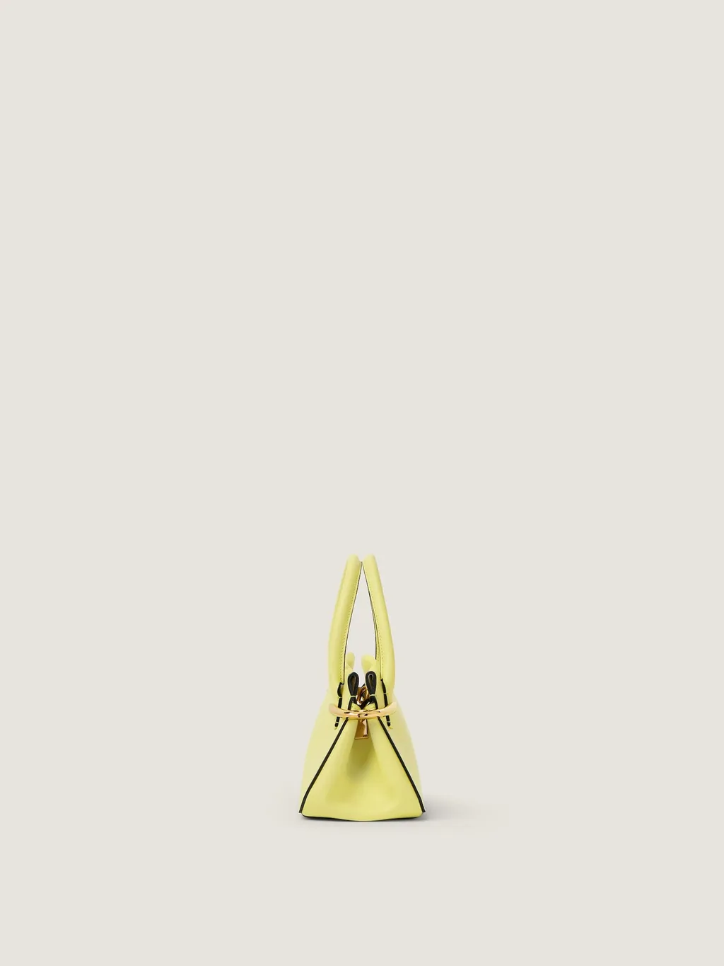 Mini Pinch Bag In Leather