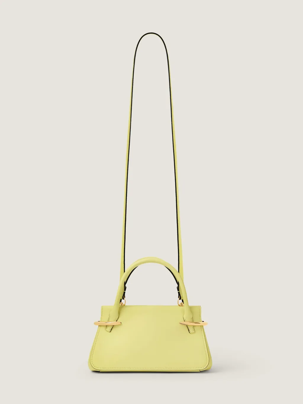 Mini Pinch Bag In Leather