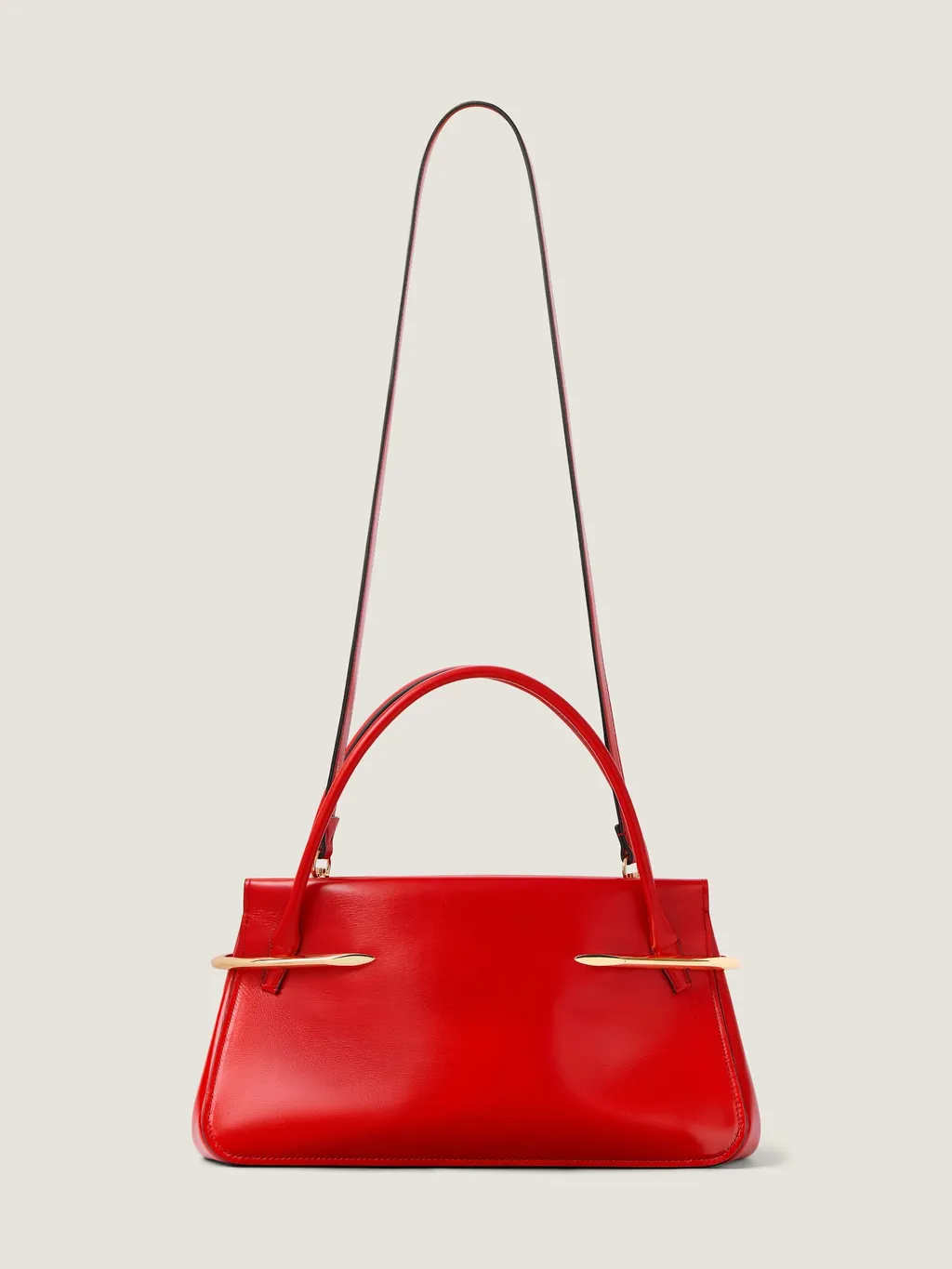 Medium Pinch Bag In Leather
