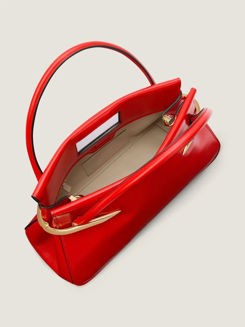 Medium Pinch Bag In Leather