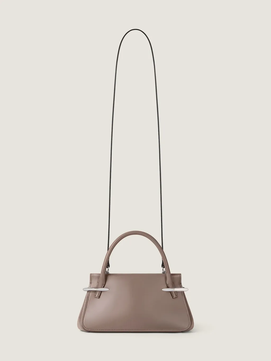 Mini Pinch Bag In Leather