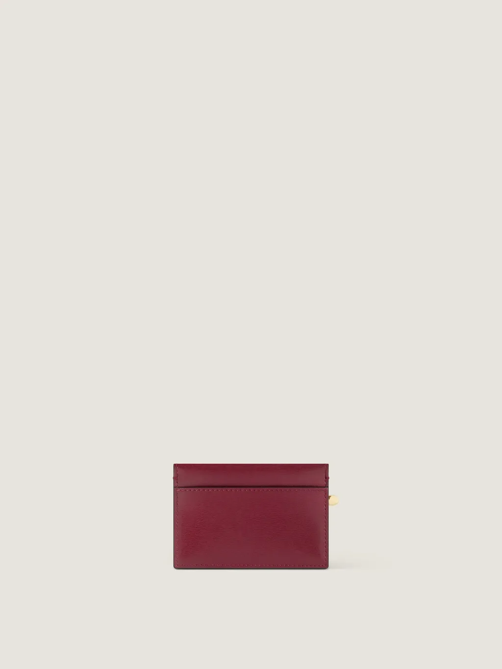 Pinch Card Holder In Leather