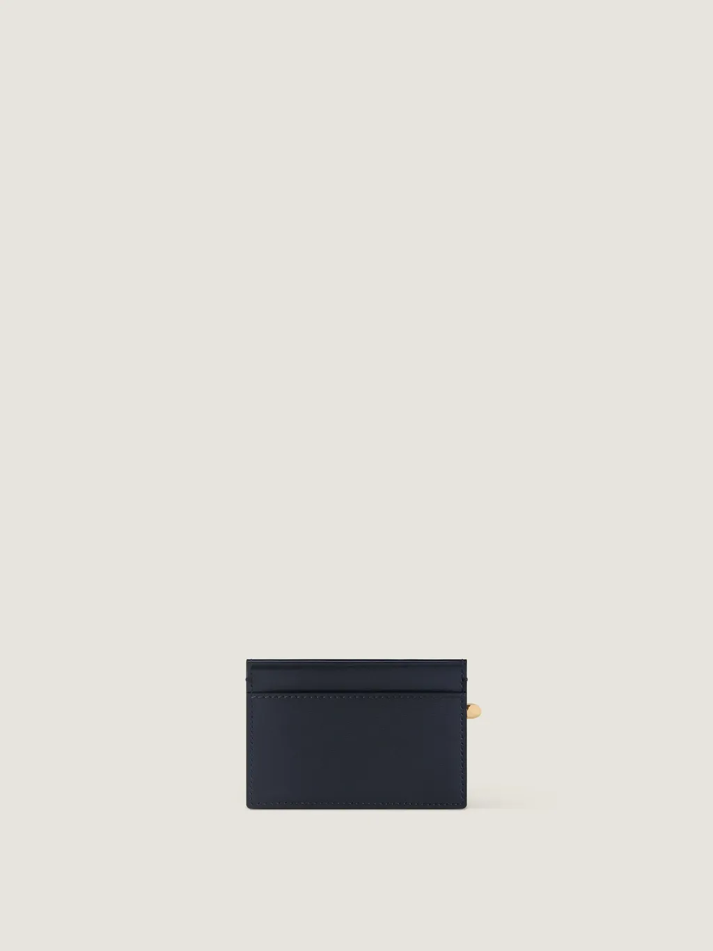 Pinch Card Holder In Leather