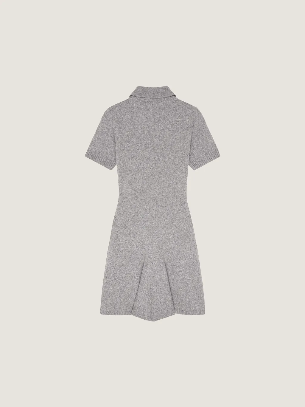 Polo Dress In Wool And Cashmere