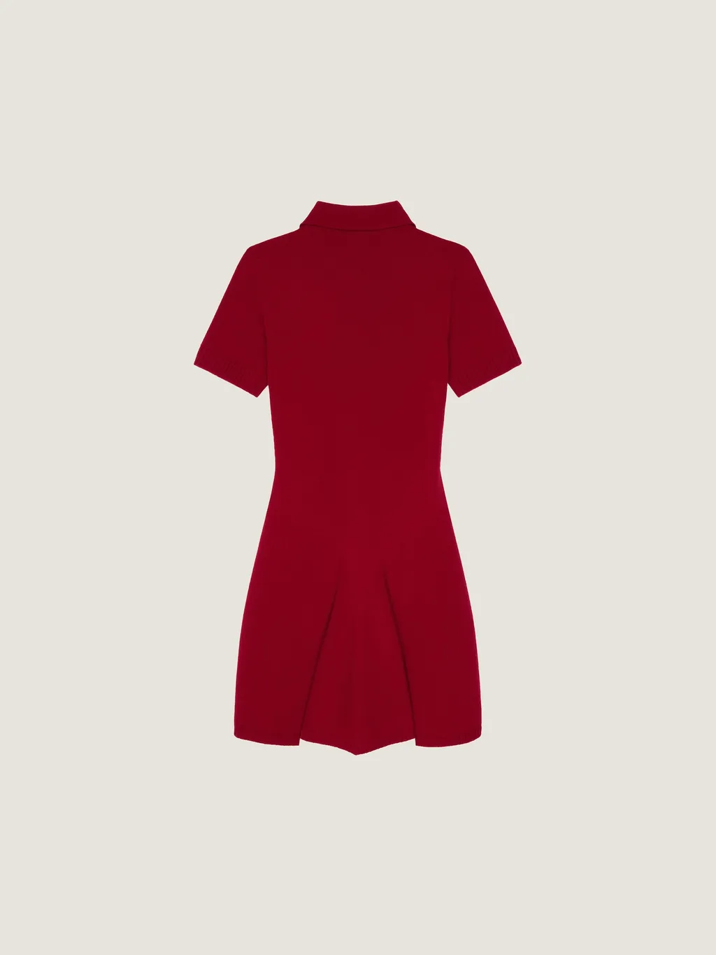 Polo Dress In Wool And Cashmere