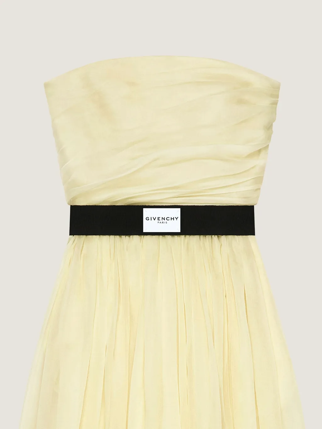 Bustier Evening Dress In Organza