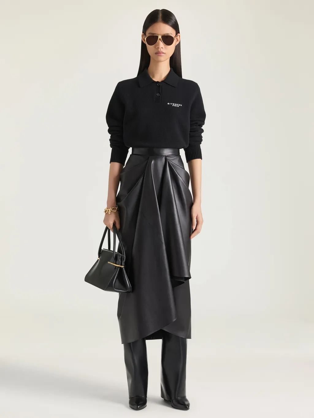 Polo In Wool And Cashmere