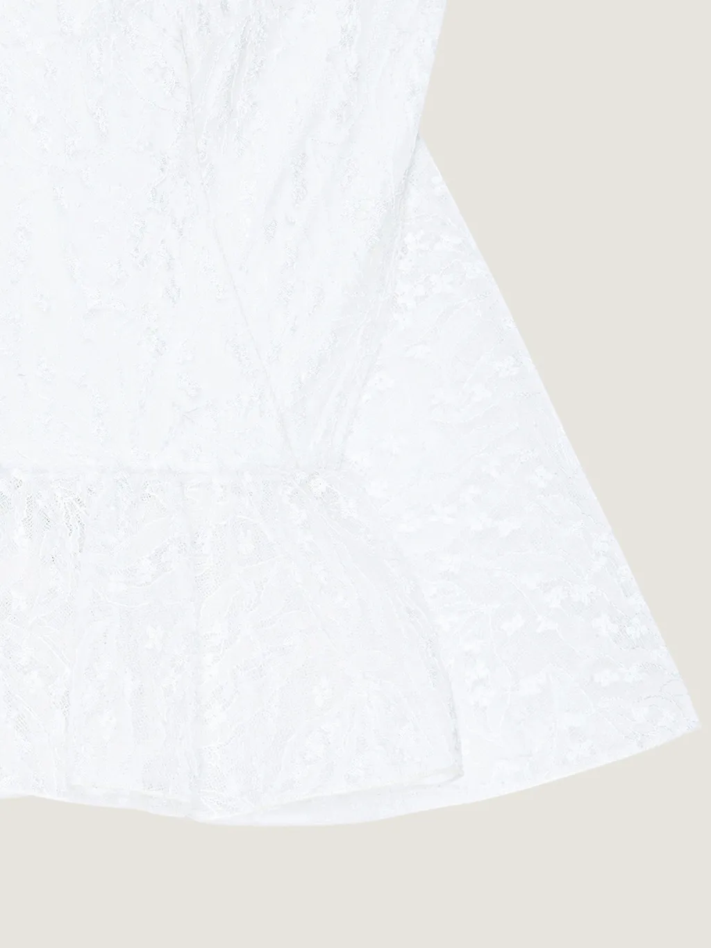 Bustier Cape Back Top In Lace