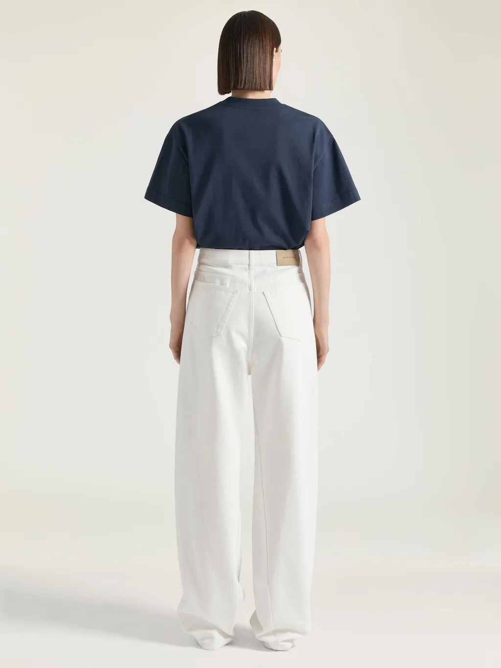 Givenchy Paris Boxy Fit T-Shirt In Cotton
